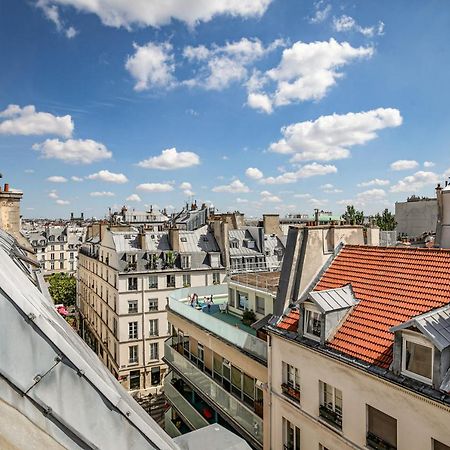 Paris Centre Dernier Etage Vue Ascenseur Apartment Bagian luar foto