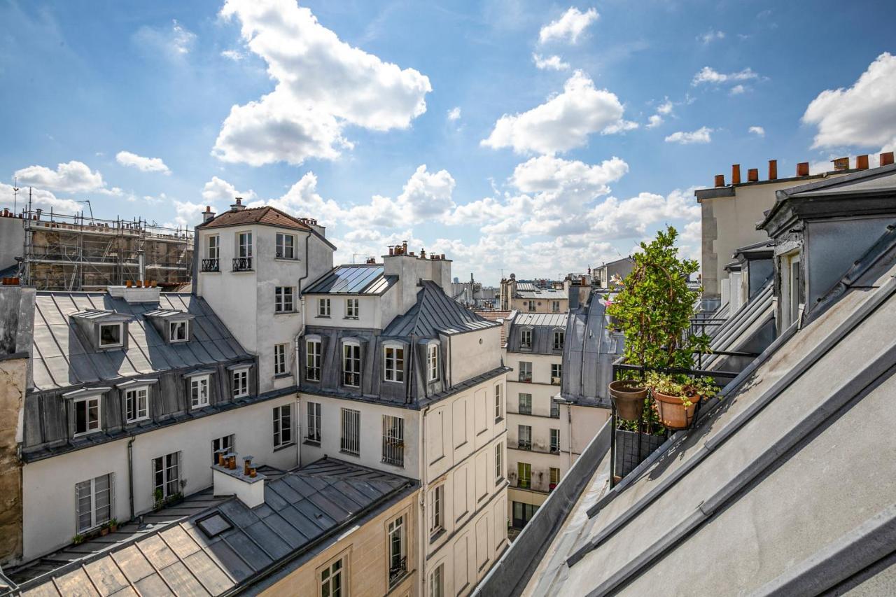 Paris Centre Dernier Etage Vue Ascenseur Apartment Bagian luar foto